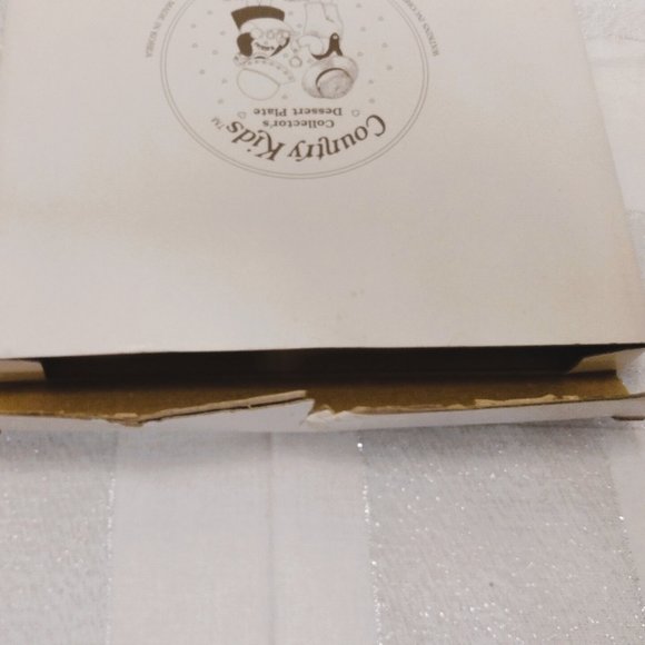 Vintage 1991 Watkins Country Kids Collectors Plate-Org. Recipe Booklet/Box Inc. - Picture 9 of 14